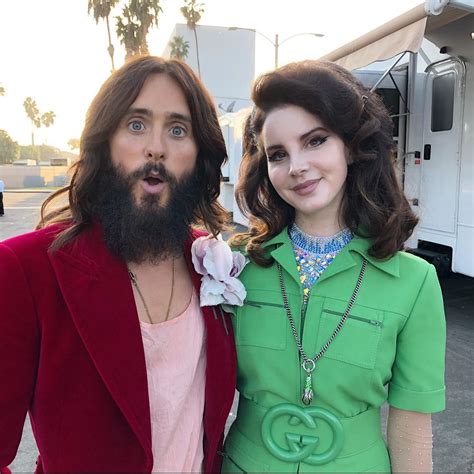 lana del rey gucci guilty outfit|jared leto gucci scandal.